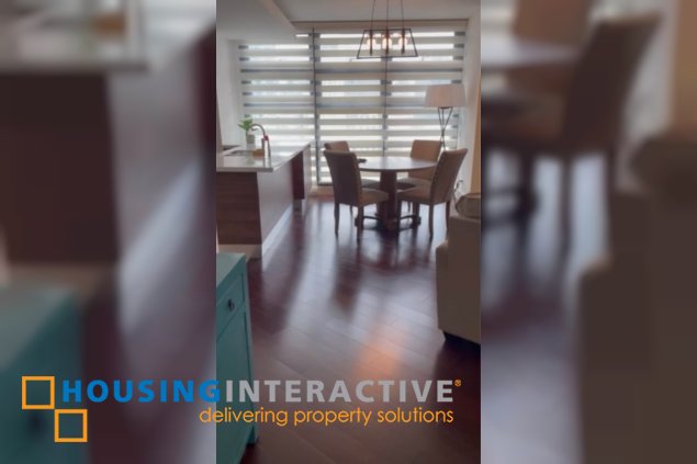 fully furnished 2br unit with parking for rent in garden towers