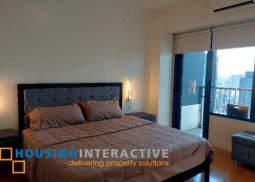 furnished 2br unit with parking for sale/rent in one rockwell