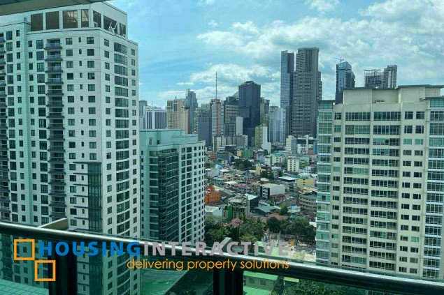 furnished 2br unit with parking for rent in edades tower