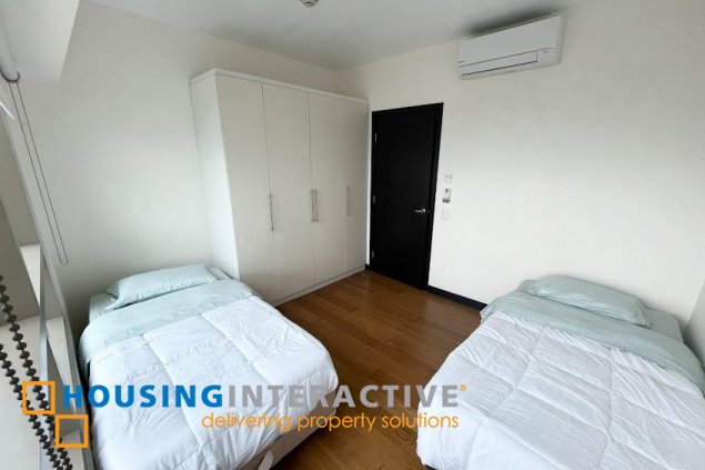 fully furnished 2br unit with parking for lease in the residences at greenbelt