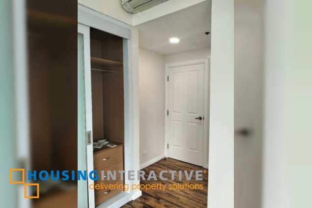 semi-furnished 2br unit with parking for rent/sale in one legaspi park