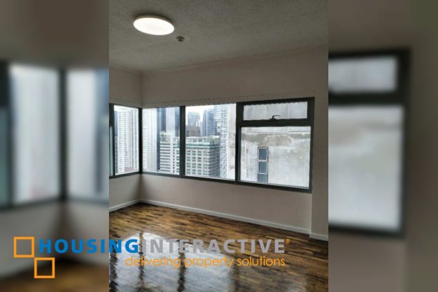 semi-furnished 2br unit with parking for rent/sale in one legaspi park