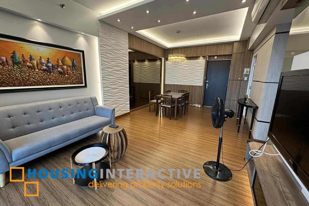 furnished 2br unit with parking for lease in shang salcedo place