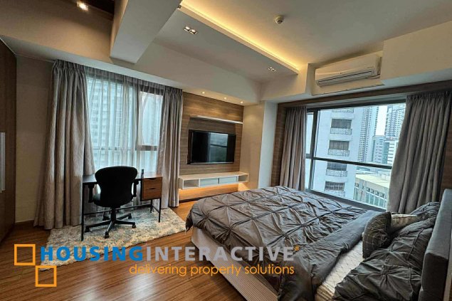 furnished 2br unit with parking for lease in shang salcedo place