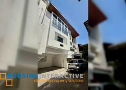 newly renovated townhouse for sale in new manila, quezon city