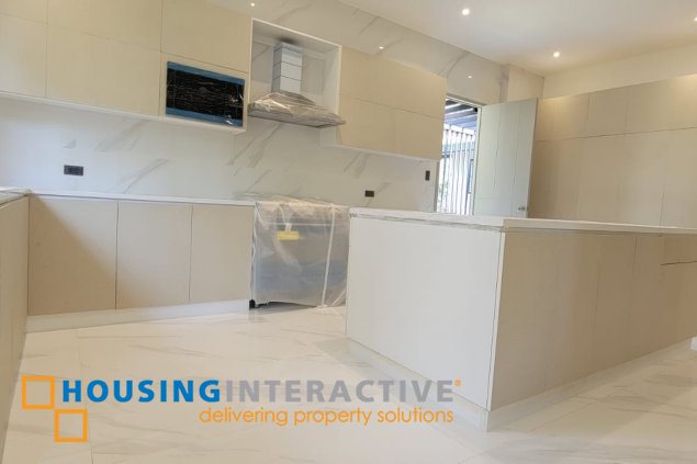 modern house and lot for lease in south forbes park