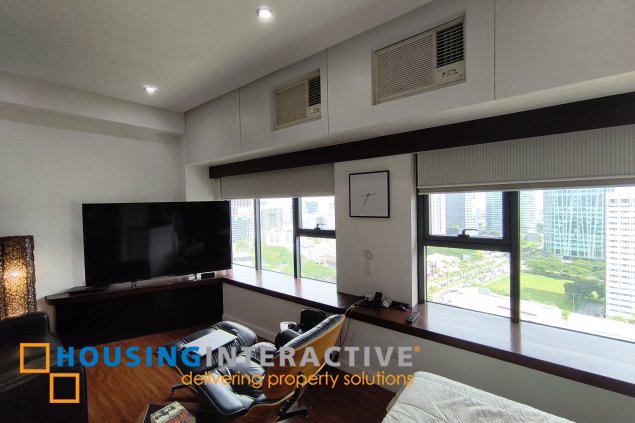 fully-furnished studio unit with parking slot at anaheim tower in the levels by filinvest