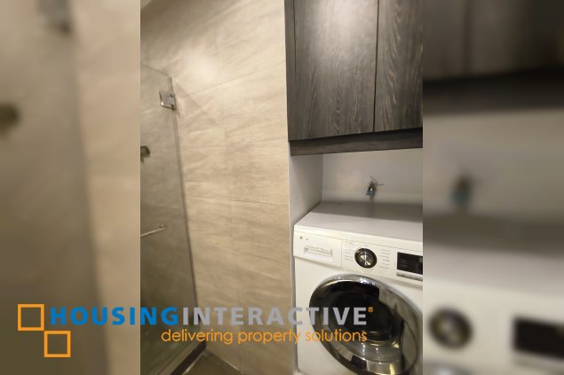 fully-furnished studio unit with parking slot at anaheim tower in the levels by filinvest