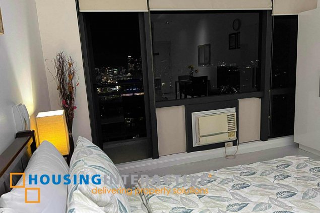 furnished studio unit for sale in the gramercy residences