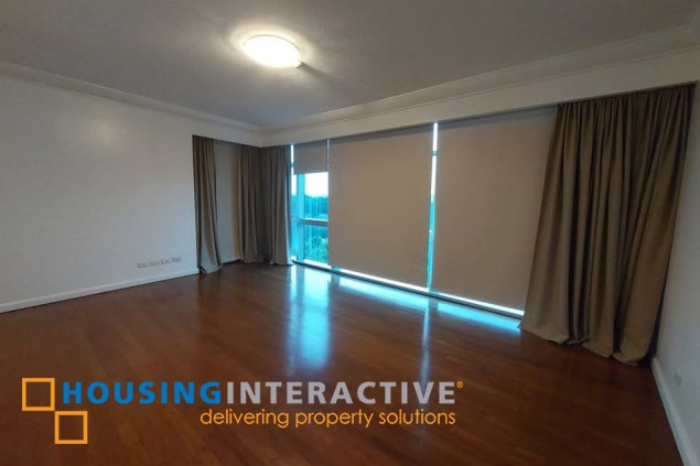 bare 3br unit with parking for lease in pacific plaza towers