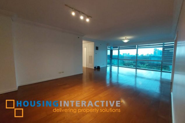 bare 3br unit with parking for lease in pacific plaza towers