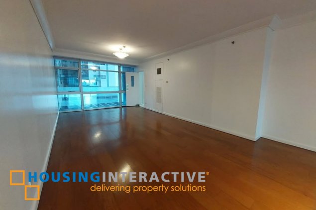 bare 3br unit with parking for lease in pacific plaza towers