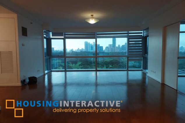 bare 3br unit with parking for lease in pacific plaza towers