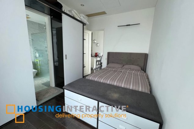 fully furnished 1br unit with parking for rent