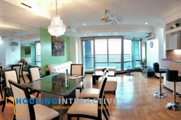 fully furnished 2br for lease in one mckinley place