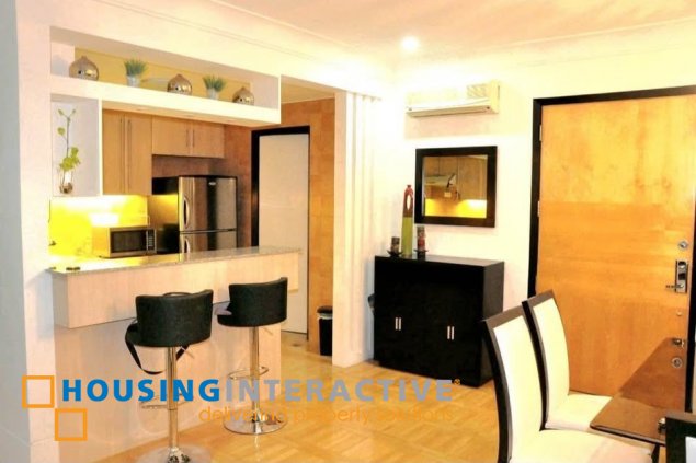 fully furnished 2br for lease in one mckinley place