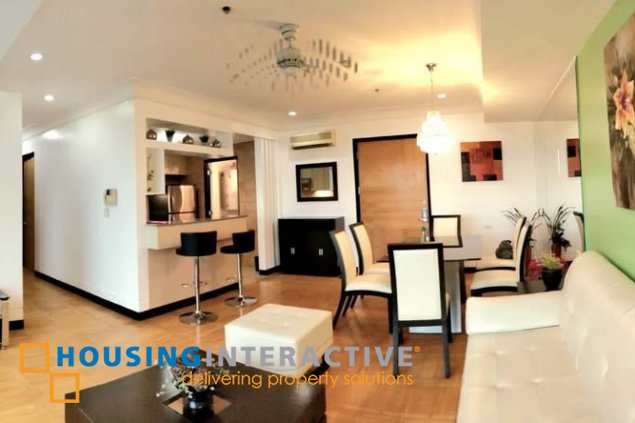 fully furnished 2br for lease in one mckinley place