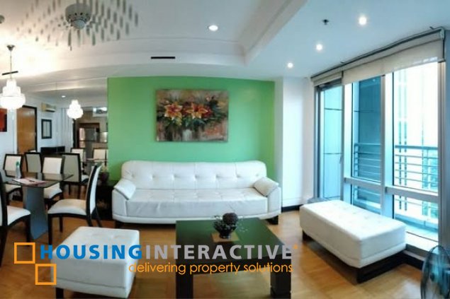 fully furnished 2br for lease in one mckinley place