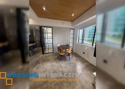 furnished 2br unit with balcony and parking for rent in park terraces