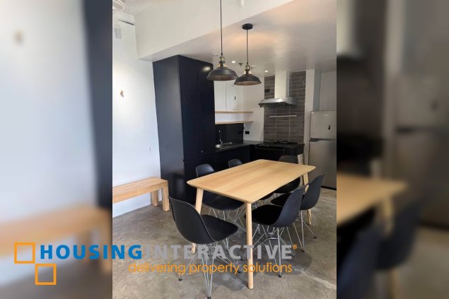 furnished 2br unit with balcony and parking for rent in park terraces