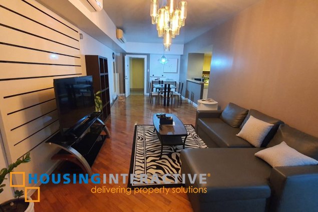 fully furnished 1br unit with parking for rent in the manansala