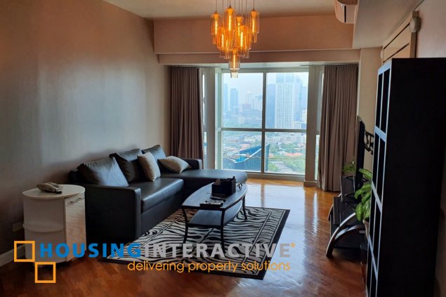 fully furnished 1br unit with parking for rent in the manansala