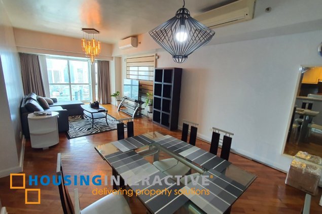 fully furnished 1br unit with parking for rent in the manansala