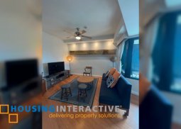 fully furnished 2br unit with parking for rent in one rockwell