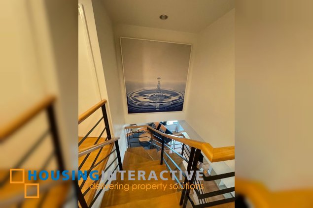 fully furnished 2br unit with parking for rent in one rockwell