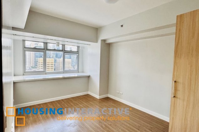 bare 2br unit with parking for rent in verve residences