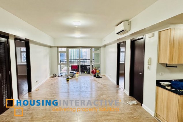 bare 2br unit with parking for rent in verve residences