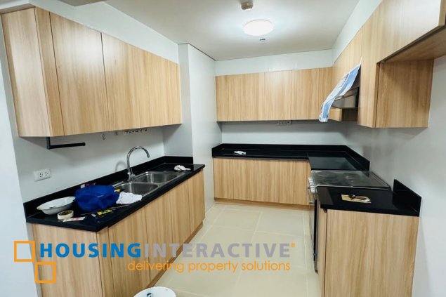 bare 2br unit with parking for rent in verve residences