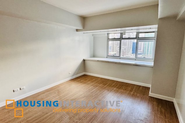 bare 2br unit with parking for rent in verve residences