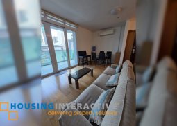 fully furnished 1br unit with balcony and parking for lease in park terraces