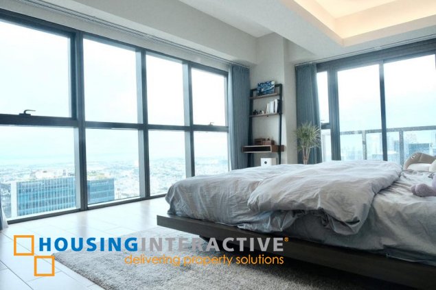 4br penthouse unit with balcony and parking for rent in uptown ritz residences