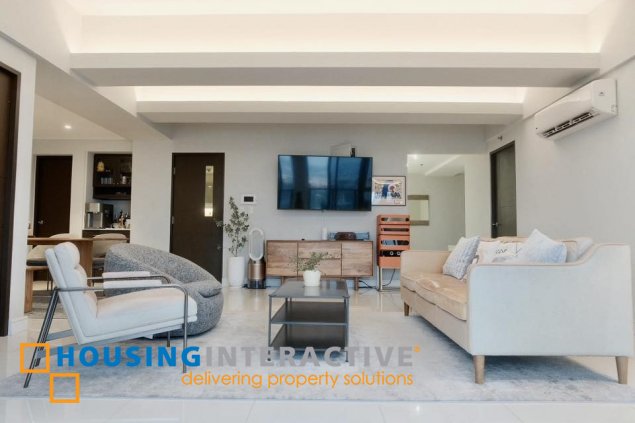 4br penthouse unit with balcony and parking for rent in uptown ritz residences