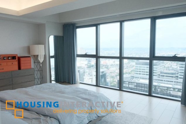 4br penthouse unit with balcony and parking for rent in uptown ritz residences