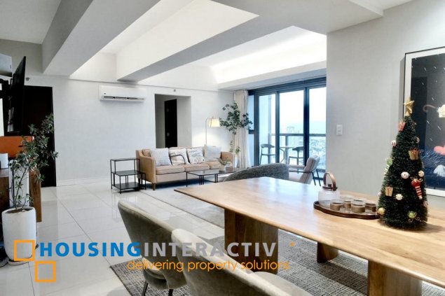 4br penthouse unit with balcony and parking for rent in uptown ritz residences