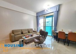 fully furnished 3br unit with balcony and parking for sale in grand hyatt residences