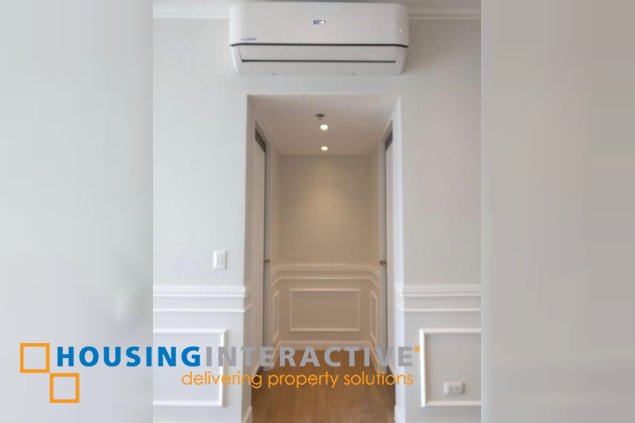 nicely furnished 2br unit with balcony and parking for rent in two serendra