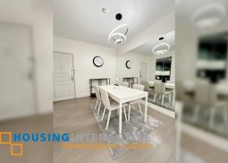 fully furnished 1br unit with parking for rent/sale in proscenium at rockwell