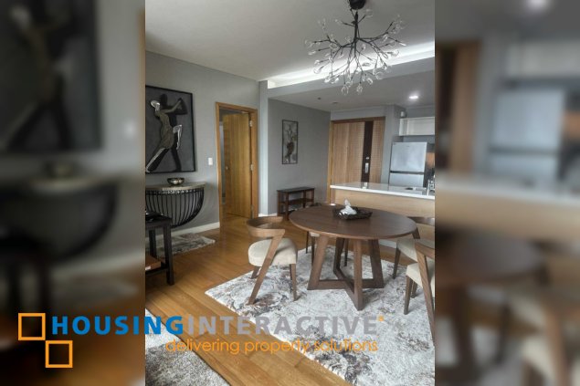 fully furnished 2br unit with balcony and parking for lease in park terraces