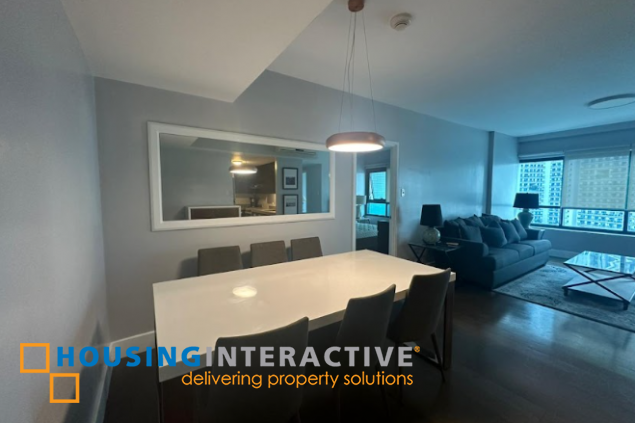 fully furnished 2br with parking for rent in edades tower