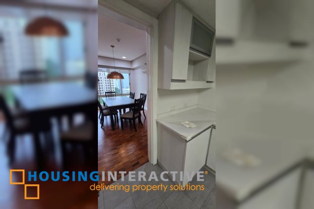 fully furnished 2br unit with parking for rent in one salcedo place