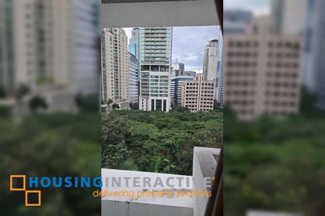 fully furnished 2br unit with parking for rent in one salcedo place