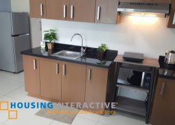 fully furnished studio unit for rent in two serendra