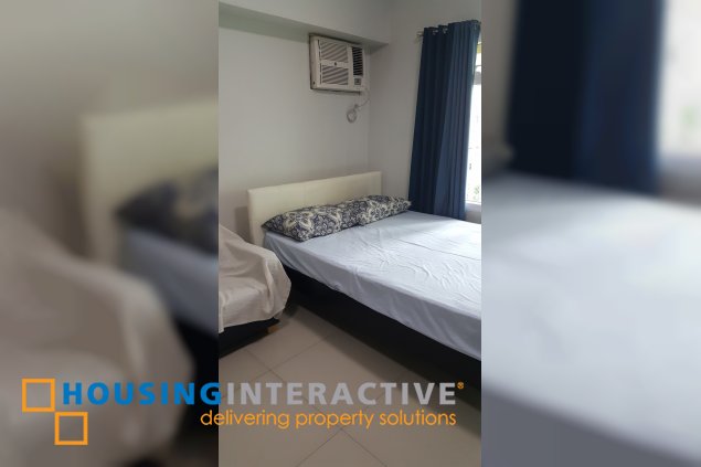 fully furnished studio unit for rent in two serendra