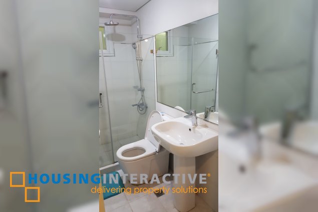fully furnished studio unit for rent in two serendra