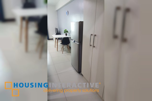 fully furnished studio unit for rent in two serendra