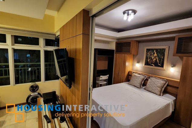 cozy 1br at 808 callery, two serendra lowrise – bgc serenity meets style